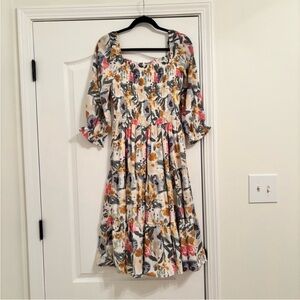 Floral Print Women's Dress
